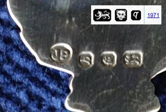 Investičné Striebro–zberateľská sada bohov Ríma-Londýn 1971 - 8