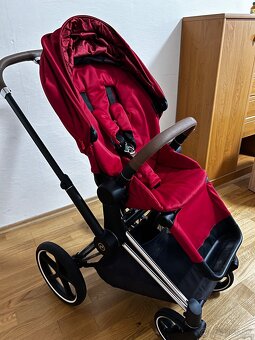 Cybex Priam 3.0 – 3-kombinácia (KOI / True Red / Cloud Q) - 8