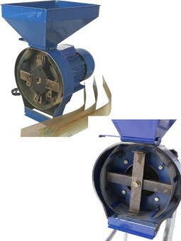 Šrotovník mlyn drvič na obilie 4500W na 220V 4 sitá - 8