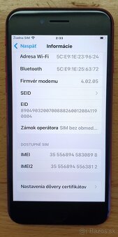 iPhone SE 2022 64GB – Top stav 98% baterka SUPER CENA - 8