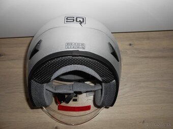 Predam novu moto prilbu na skutrik znacky SQ o velkosti XL - 8