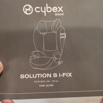 Autosedačka Cybex Solution s fix 15-50 kg - 8