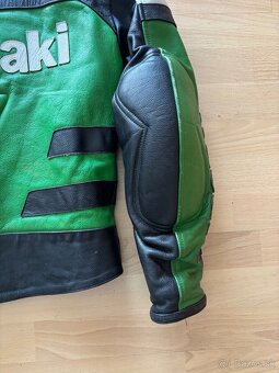 Kožená moto bunda Kawasaki - 8
