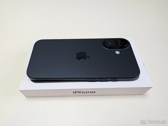 APPLE IPHONE 16 128GB BLACK TOP STAV,ZDRAVIE BATERKY 100% - 8
