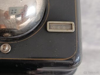 Starožitný dánský kovový telefon KTAS D08 - 8