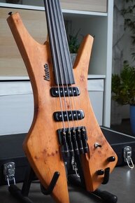 Basgitara basa 5 strunová fretless headless - 8
