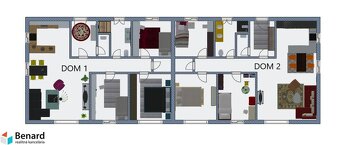 2 RODINNÉ DOMY, 4 IZBY, 80m2, ORLOV - 8
