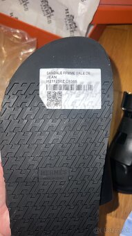 Hermes Sandal Chypre čierne - 8