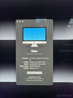 Apple iMac Retina 5K 64GB RAM (27", 2019) - 8