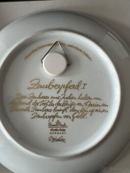 Zberateľský tanier Das Zauberpferd, Bjørn Wiinblad - 8