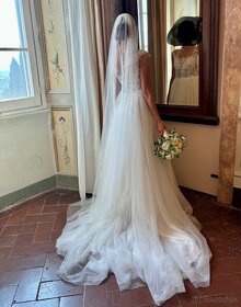 Svadobné šaty, Nora Naviano, veľ.S - 8