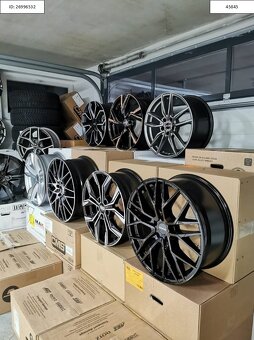 Nové Skoda Alu disky R18 Ronal 7,5X18 ET40 5X112 1237 - 8