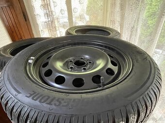 zimne pneu195/60 r16 +disky 5X100 6jx16 et35 45 - 8