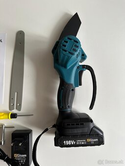 Mini aku retazova pila Brushless motor 6/8” (Makita baterky) - 8