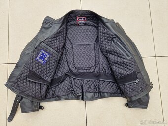 Pánská kožená moto bunda iXS velikost 66 (3XL) - 8