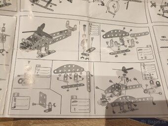 2 x stavebnica Merkur a 1x stavebnica Meccano - 8
