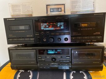 Predam dvoj-kazetaky 2x Pioneer,Technics,Kenwood a iné.... - 8
