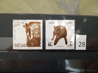 Poštové známky č.581 - AFRICKÉ ŠTÁTY II. - 20 ks sérií - 8