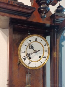 Starožitný hodiny nástěnné Německo - 8