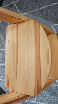 Detska rastuca stolicka z masivu - 8