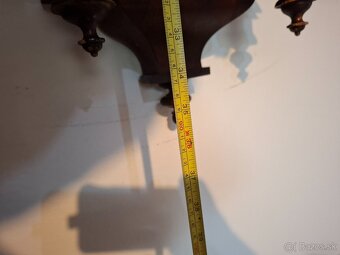 Predám funkčné starožitné polbicie nástenné hodiny Altdeutsc - 8