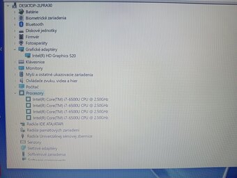 Hp elitebook 850 G3 / 16gb ram / Intel core i7 / 256gb ssd - 8