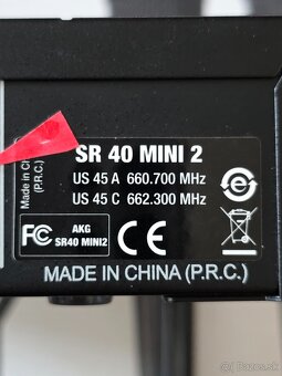 AKG WMS40 Mini dual - bezdrotove mikrofony - 8
