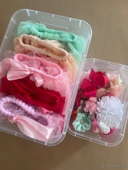 Sukničky + čelenky na newborn fotenie - 8