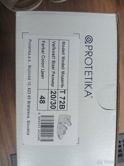 Ortopedické / Rehabilitačné sandálky Protetika béžové 30 - 8