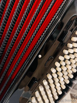 Nový akordeón Beltunica Proffesionall- III- 96 basový- krásn - 8