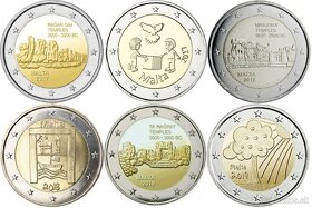 Zbierka euromincí 4 - 8