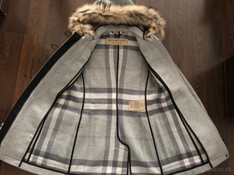 Damsky zimny vlneny kabat Burberry - 8