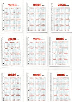 KALENDARIKY BULHARSKO 2026 - 8