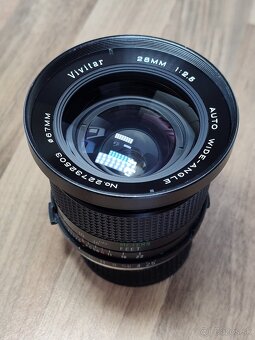 Objektiv Vivitar 28mm /f2.5 pro OM - 8