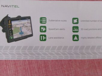 Navigácia Navitel E700. - 8