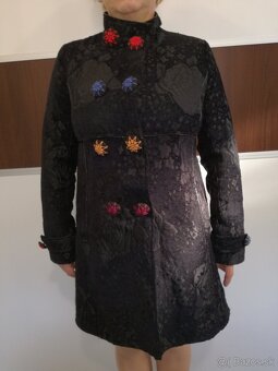 Dámsky vlnený kabát veľ.42 - 8