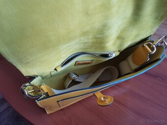 Štýlová kožená kabelka - 8
