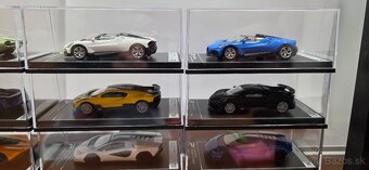 Kolekcia Poster cars 1:64 Bugatti, Pagani, Porsche, Mclaren, - 8