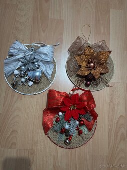 Vianočné ozdoby - ručná výroba - 8