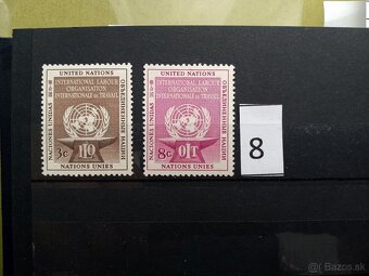 Poštové známky č.814 - 20 ks sérií OSN - NEW YORK - 8