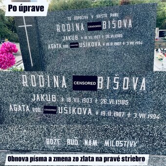 Obnova písma / renovácia - 8