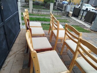 Jedálenské stoličky 7+1 predám. - 8