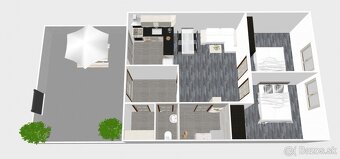Kompletne zariadený 3 izb. byt / apartmán, pod Starým Smokov - 8