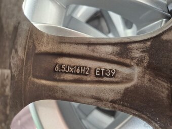 5x114,3 r16 ET39 x 6,5J elektróny KIA,HYUNDAI - 8