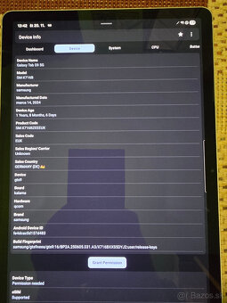 Samsung Galaxy Tab S9 12GB/256GB WIFI + 5G - 8