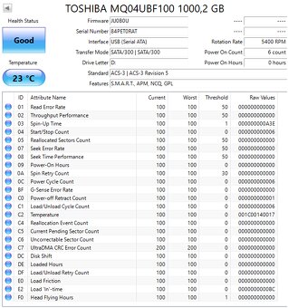 Externý disk WD / Intenso / Lacie / Toshiba / Verbatim 1TB - 8