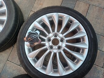 Orig. hliníkové disky Fiat R18, 5x110 - 8