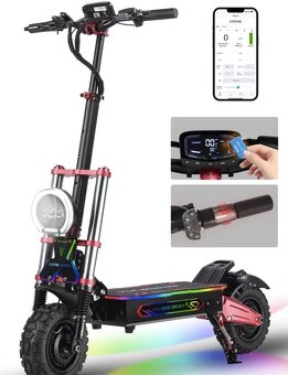 Elektricka kolobezka Boyueda S5 6000w, 38,4Ah - 8