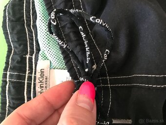 CALVIN KLEIN originál black pánske plavky L/XL - 8