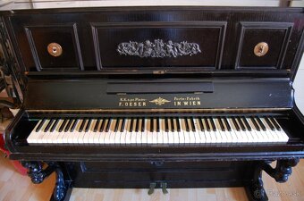 Predám starožitné pianino. - 8